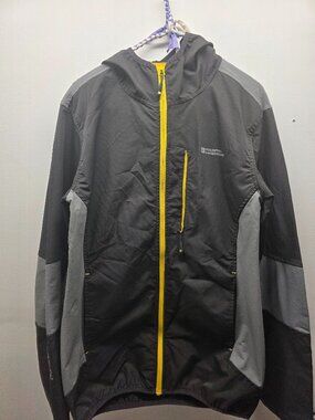 Mountain Warehouse Jacket mens MEDIUM windbreaker Hooded softshell Size M